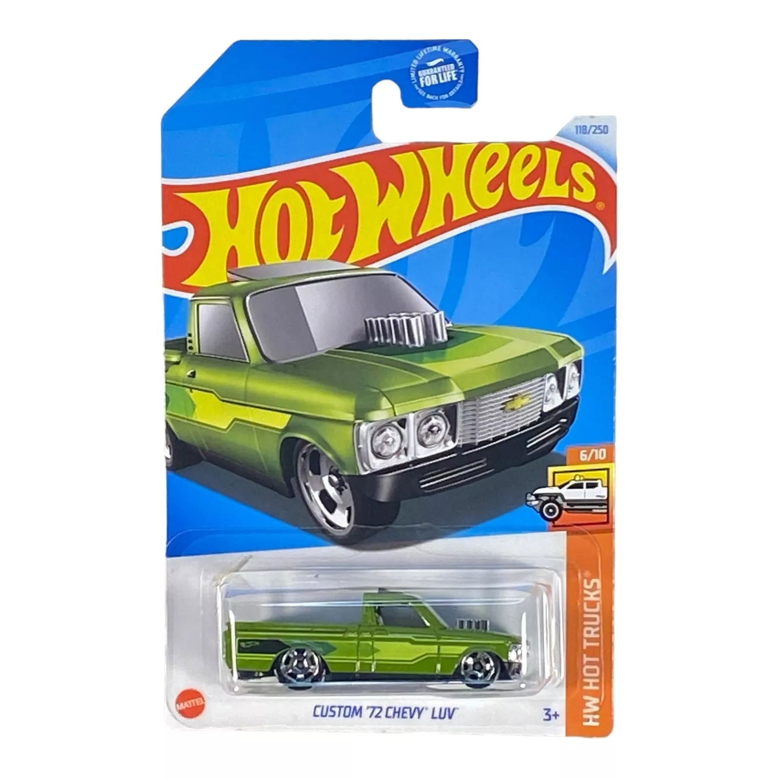 Hot Wheels Custom '72 Chevy Luv - Hot Trucks Series 6/10 - Collectors World Toys