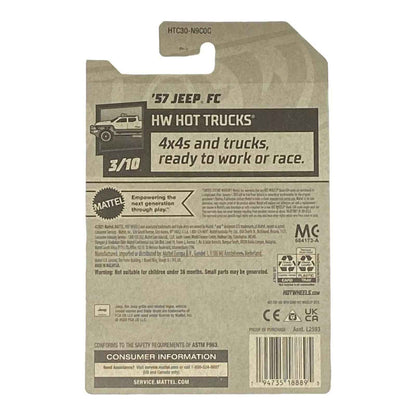 Hot Wheels '57 Jeep FC - Hot Trucks Series 3/10