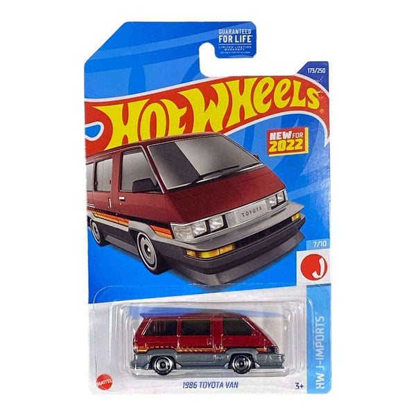 Hot Wheels 1986 Toyota Van | J-Imports Series 7/10