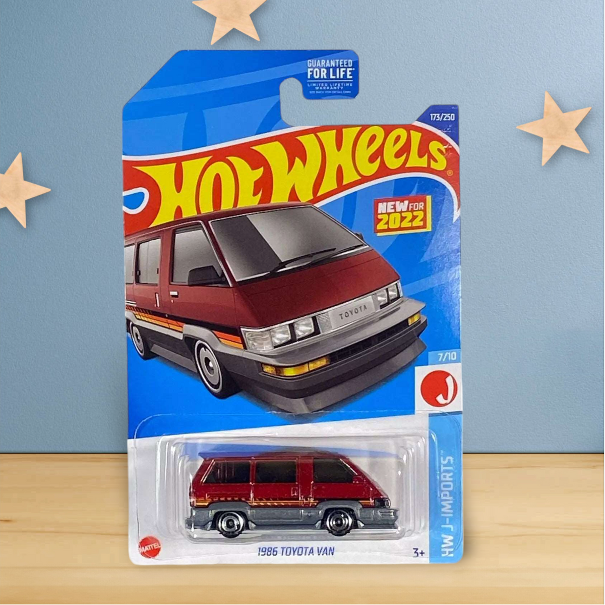 Hot Wheels 1986 Toyota Van - J-Imports Series 7/10