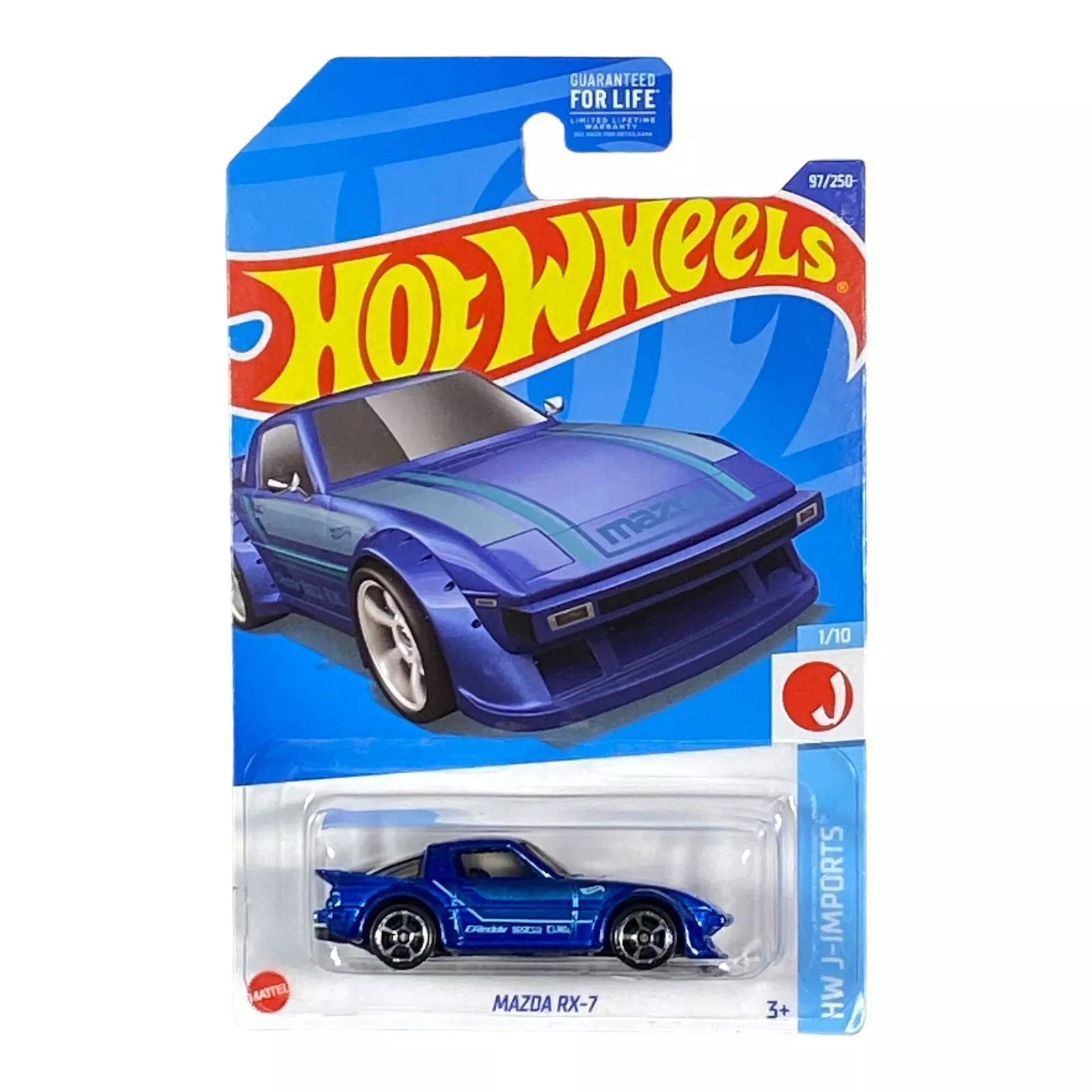 Hot Wheels Mazda RX-7 - J-Imports Series 1/10 - Collectors World Toys