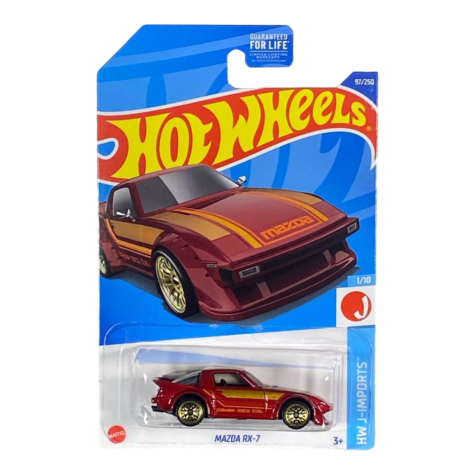 Hot Wheels Mazda RX-7 - J-Imports Series 1/10 - Collectors World Toys