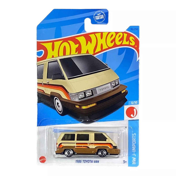 Hot Wheels 1986 Toyota Van | J-Imports Series 6/10