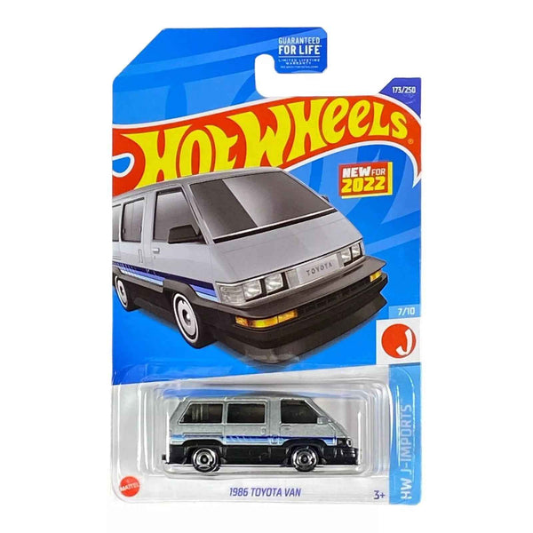 Hot Wheels 1986 Toyota Van | J-Imports Series 7/10
