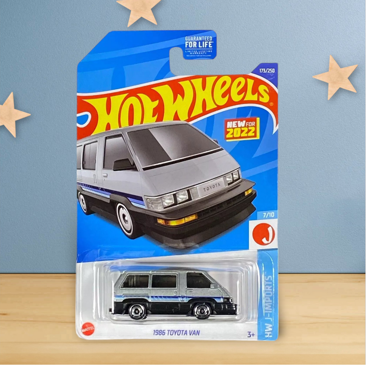 Hot Wheels 1986 Toyota Van - J-Imports Series 7/10