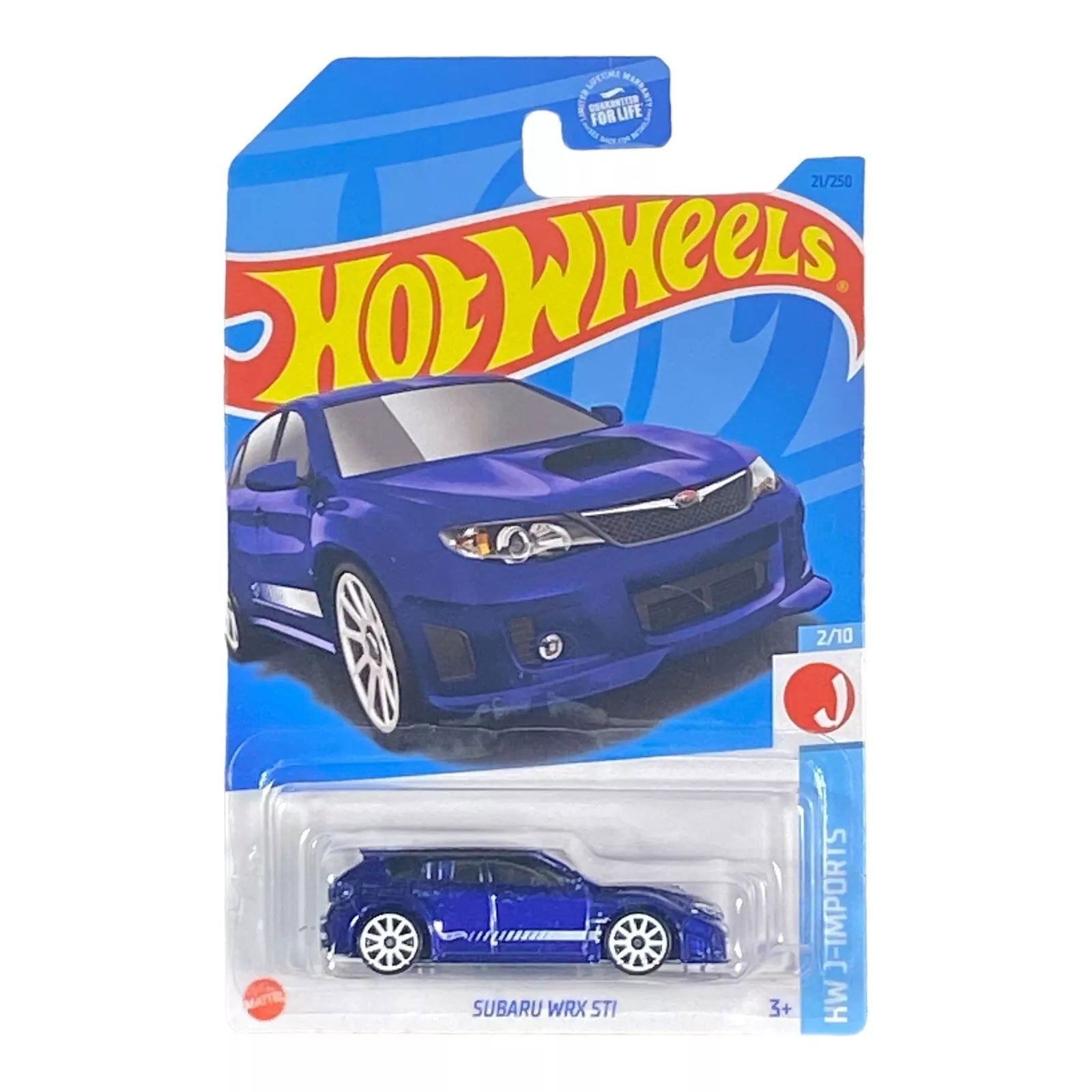 Hot Wheels Subaru WRX STI - J-Imports Series 2/10 - Collectors World Toys