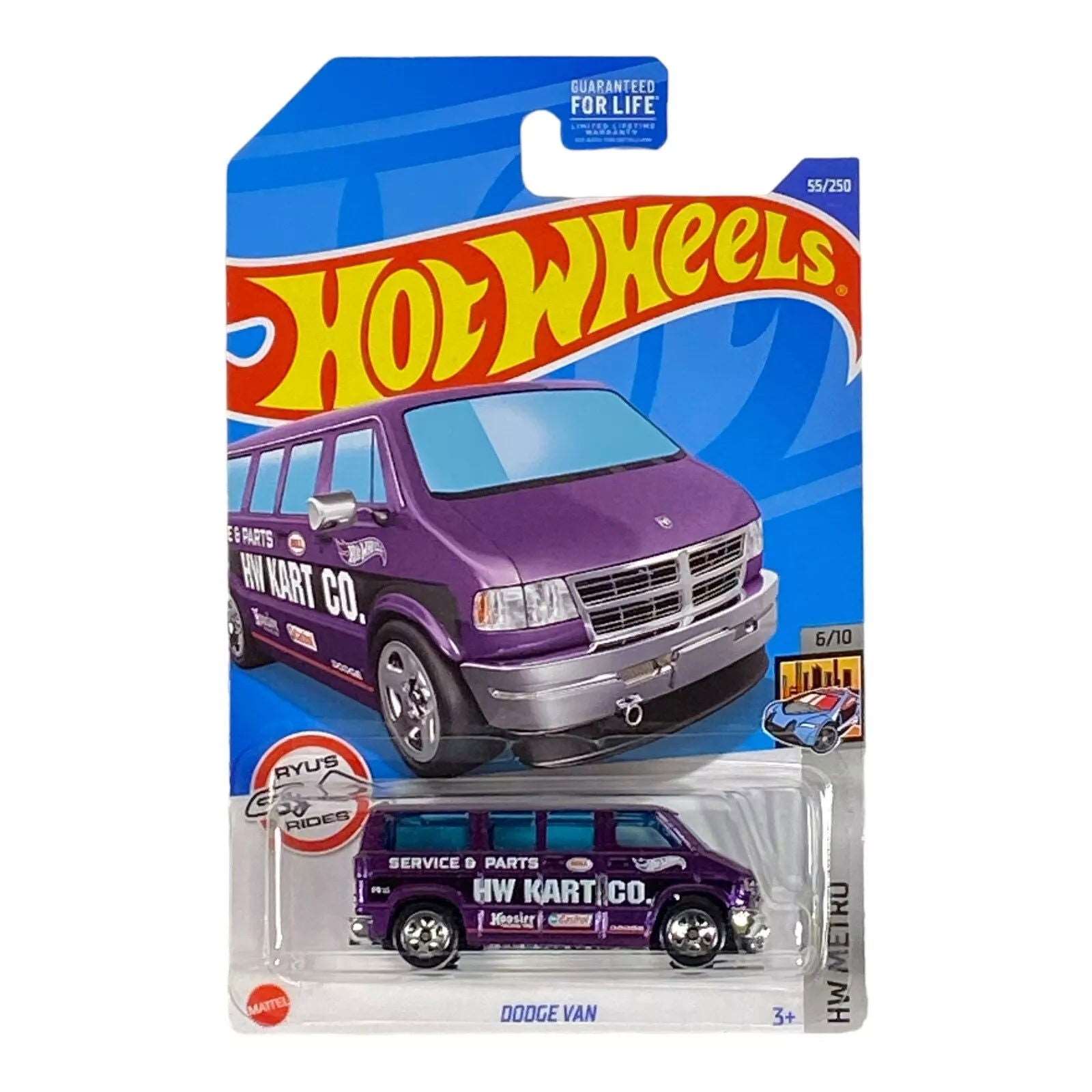 Hot Wheels Dodge Van - Metro Series 6/10 - Collectors World Toys