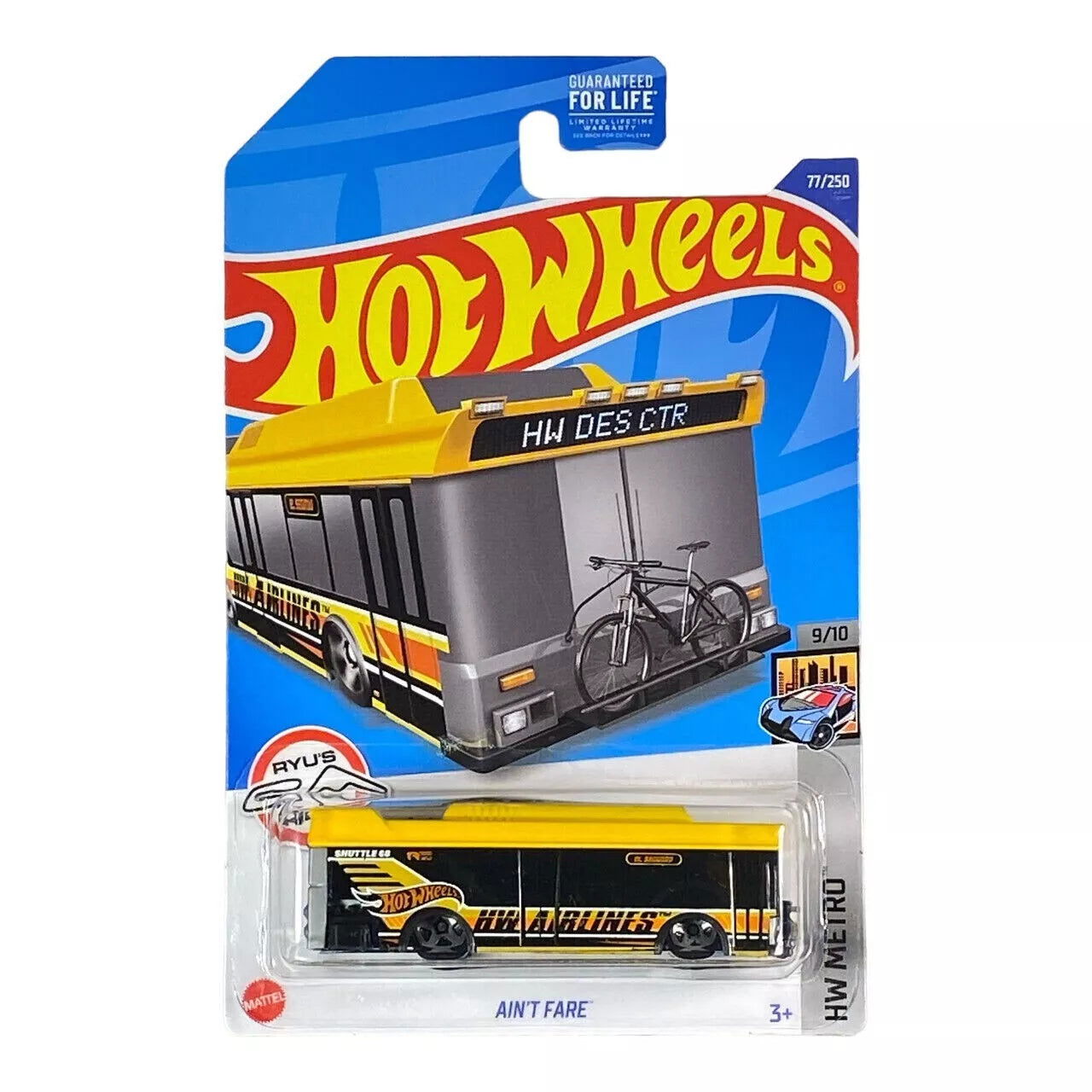 Hot Wheels Ain't Fare - Metro Series 9/10 - Collectors World Toys