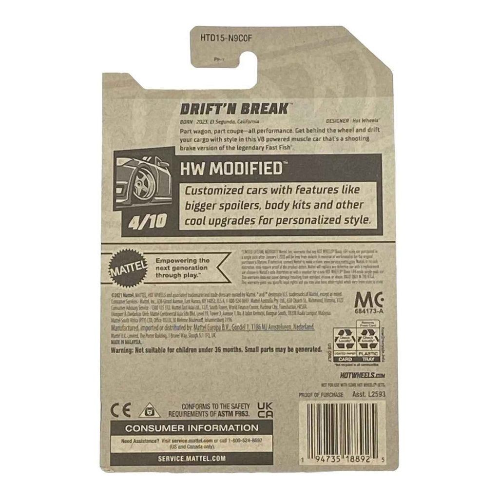 Hot Wheels Drift'n Break - Modified Series 4/10 -