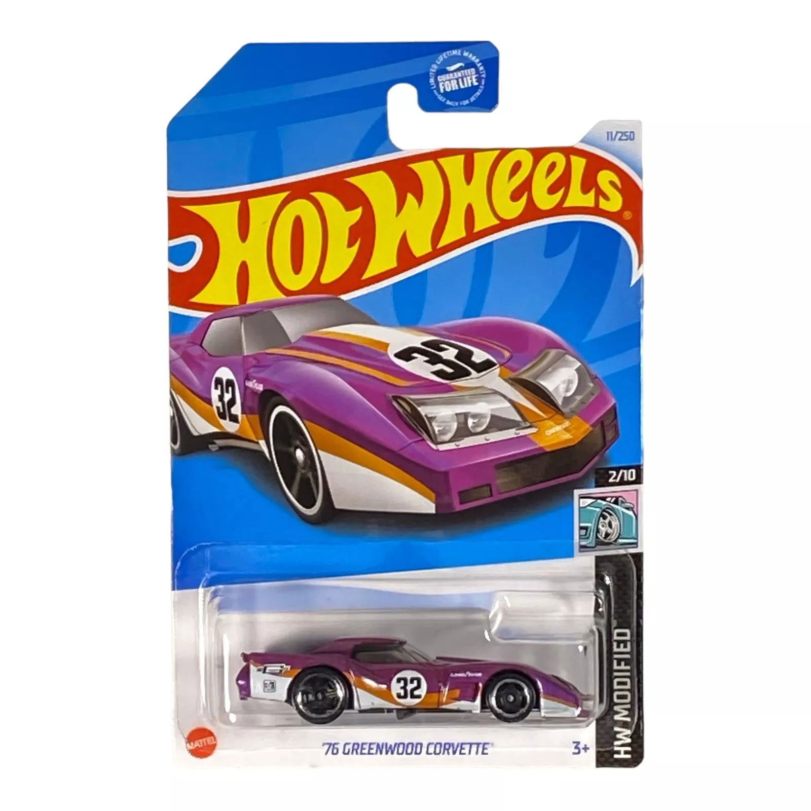 Hot Wheels '76 Greenwood Corvette - Modified Series 2/10 - Collectors World Toys