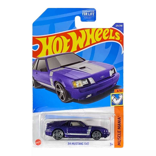 Hot Wheels '84 Mustang SVO - Muscle Mania Series 4/10
