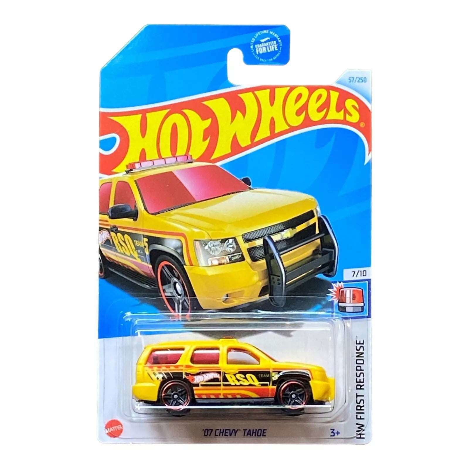 Hot Wheels '07 Chevy Tahoe - First Response Series 7/10 - Collectors World Toys