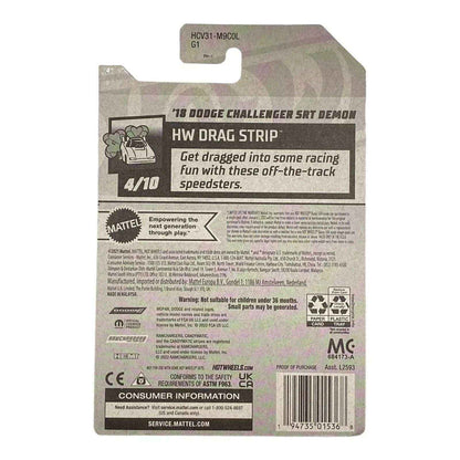 Hot Wheels '18 Dodge Challenger SRT Demon - Drag Strip Series 4/10