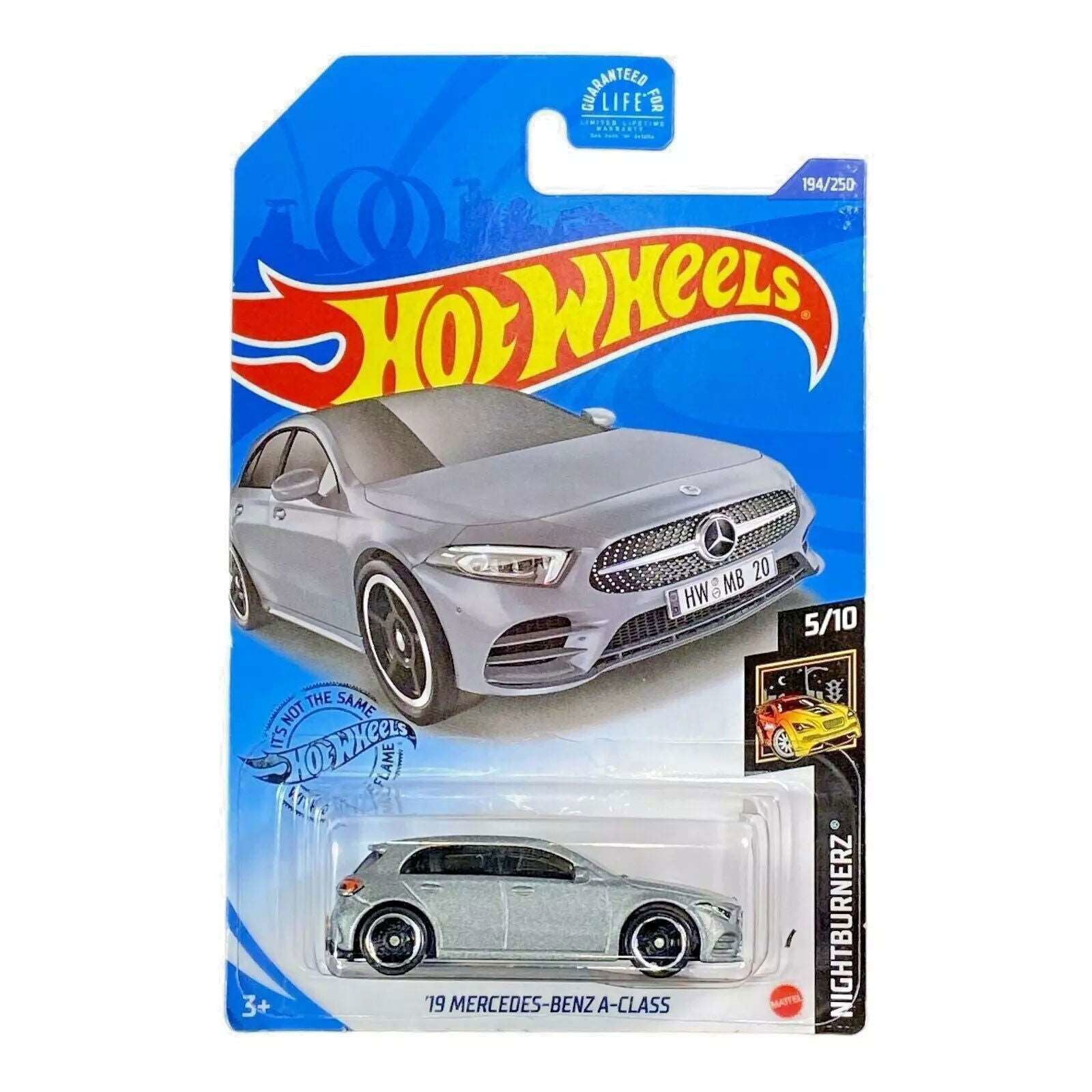 Hot Wheels '19 Mercedes-Benz A-Class - Nightburnerz Series 5/10 - Collectors World Toys