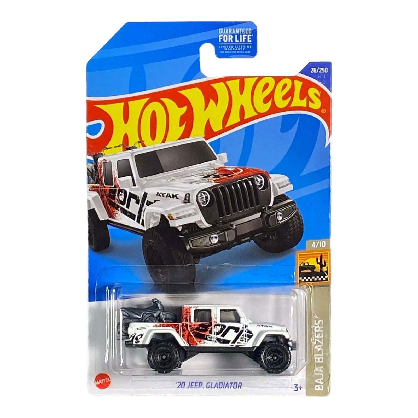 Hot Wheels '20 Jeep Gladiator - Baja Blazers Series 4/10 - Collectors World Toys