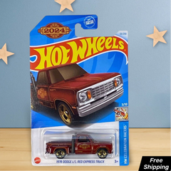 Hot Wheels 1978 Dodge Li'l Red Express Truck - Celebration Racers Series 3/10