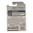 Hot Wheels 2018 Bentley Continental GT3 - Nightburnerz Series 1/10 -