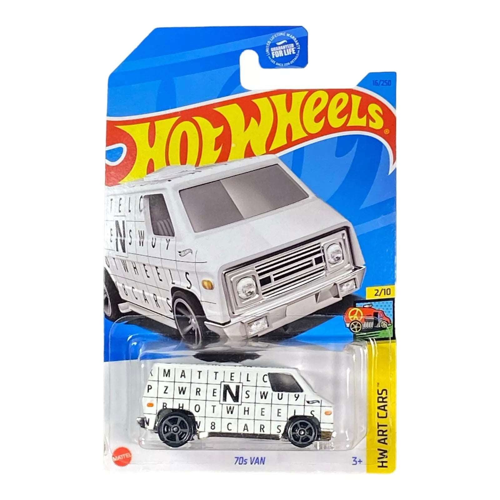 Hot Wheels 70's Van - Art Cars Series 2/10 - Collectors World Toys