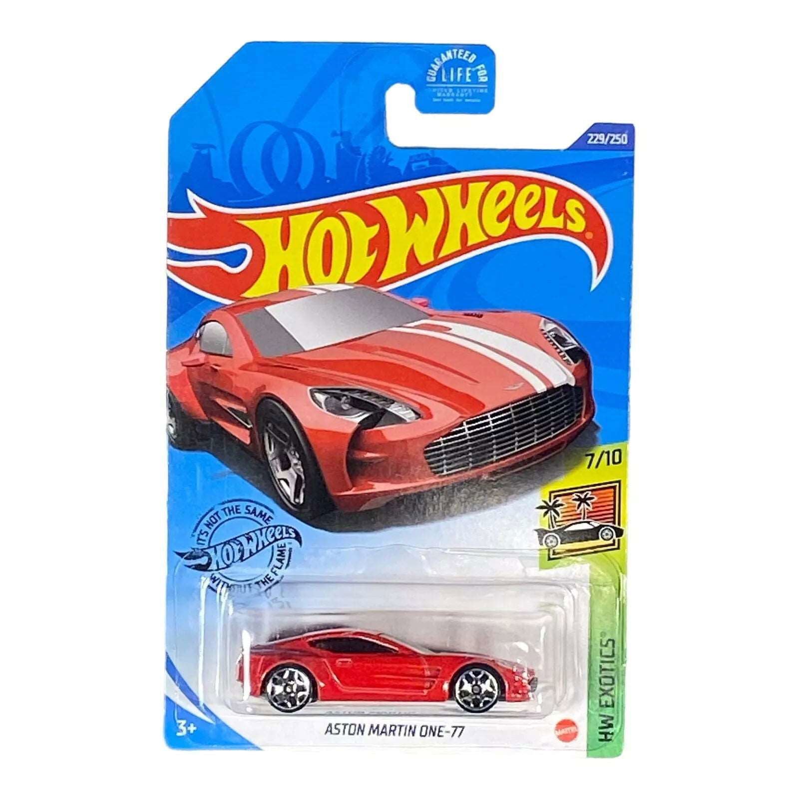 Hot Wheels Auston Martin One-77 - Exotics Series 7/10 - Collectors World Toys