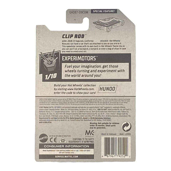 Hot Wheels Clip Rod | Experimotors Series 1/10
