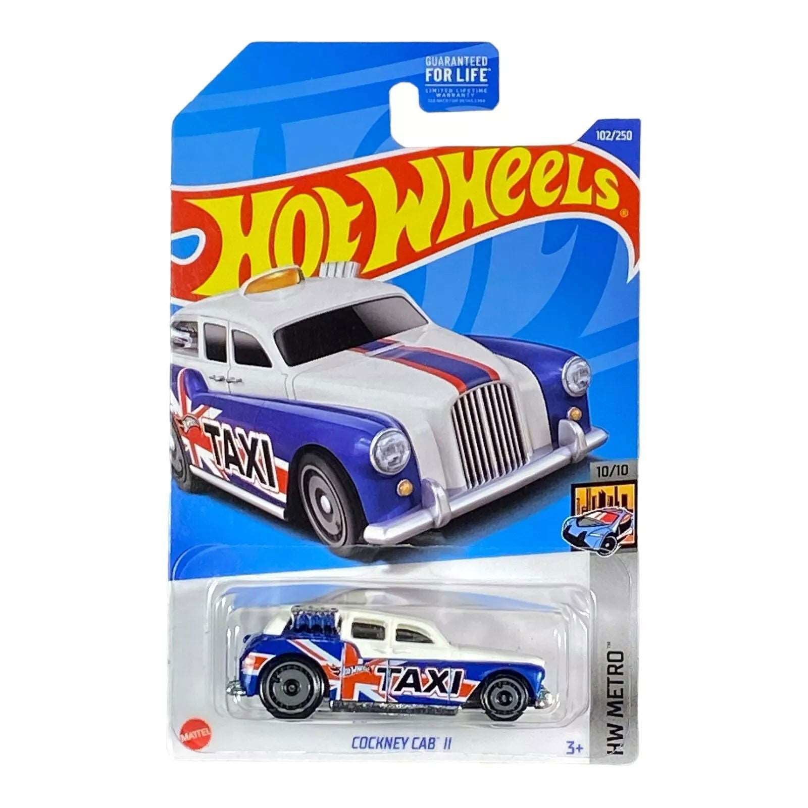 Hot Wheels Cockney Cab II - Metro Series 10/10 - Collectors World Toys