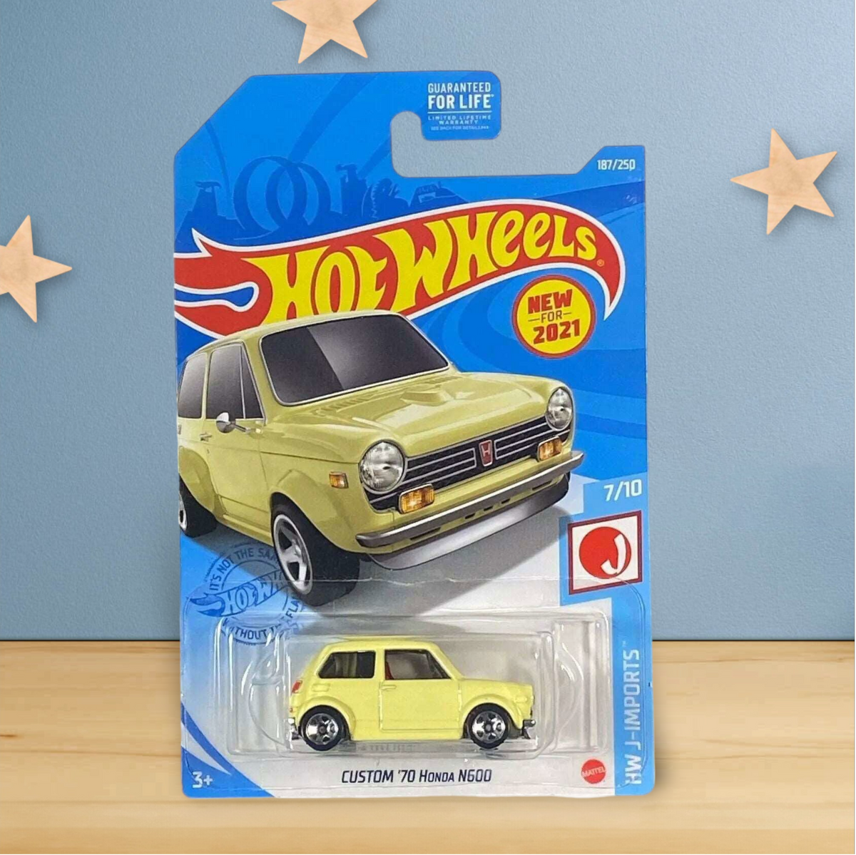 Hot Wheels Custom '70 Honda N600 - J-Imports Series 7/10