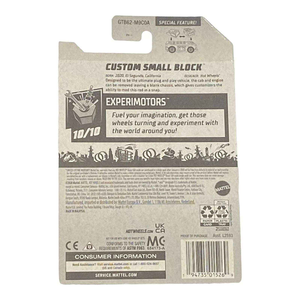 Hot Wheels Custom Small Block - Experimotors Series 10/10 -