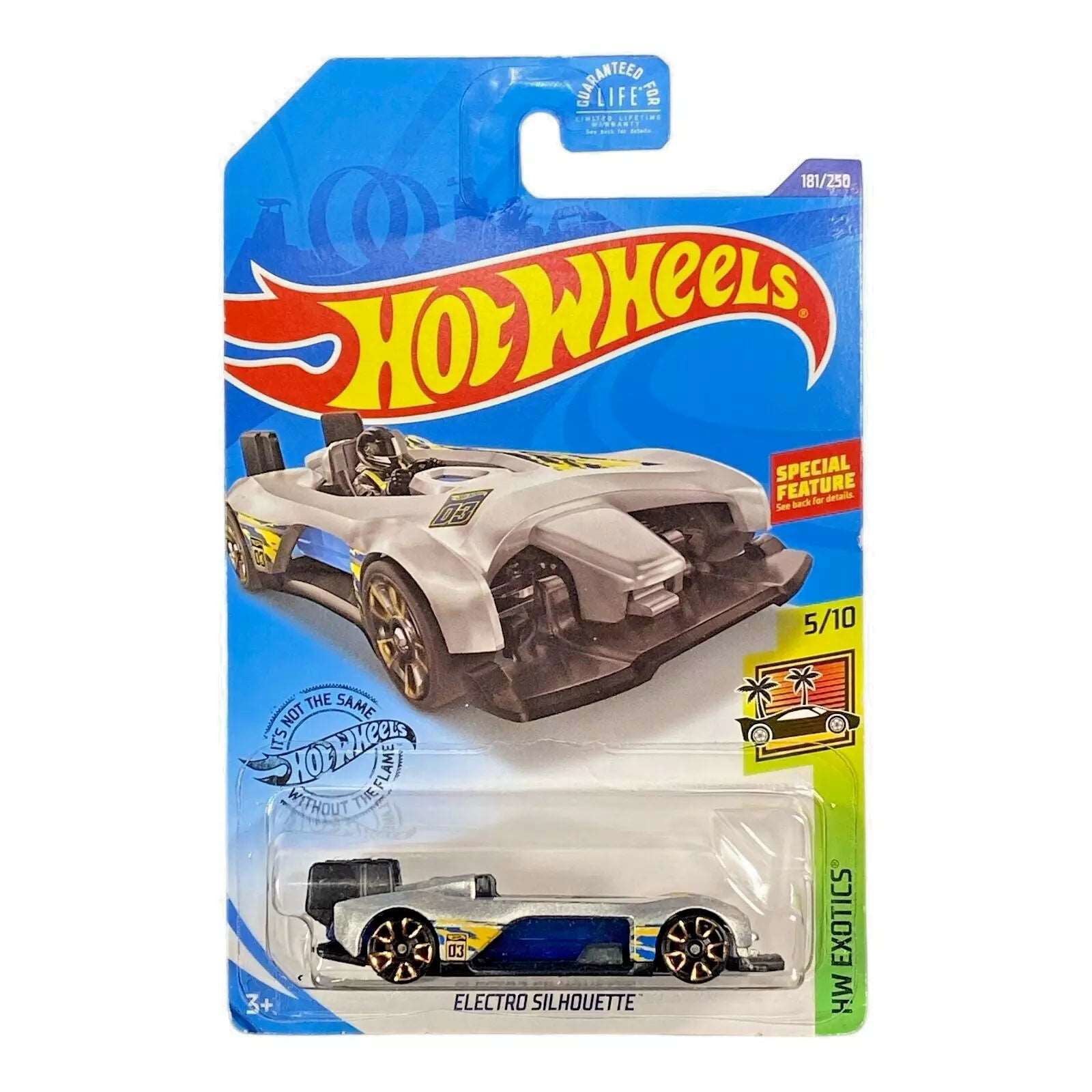 Hot Wheels Electro Silhouette - Exotics Series 5/10 - Collectors World Toys