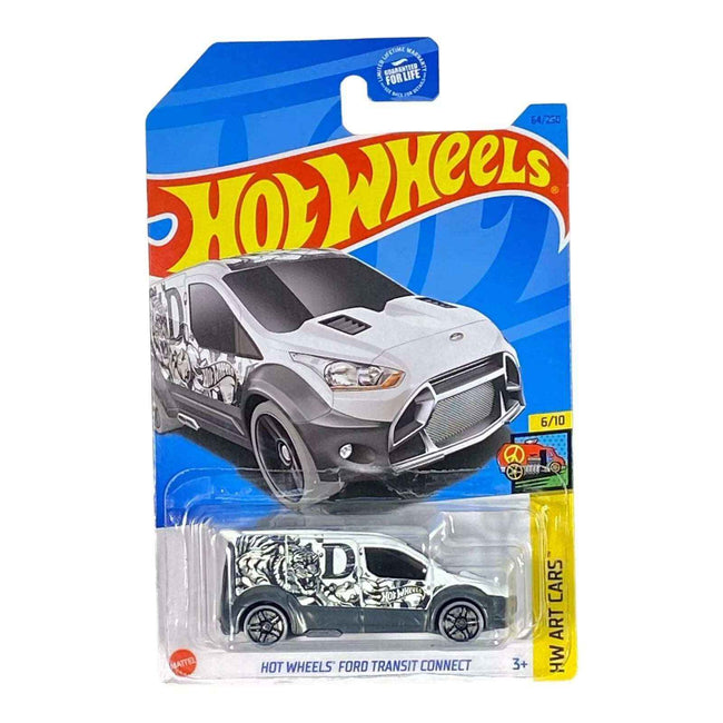 Hot Wheels Ford Transit Connect - Art Cars Series 6/10 - Hover Image
