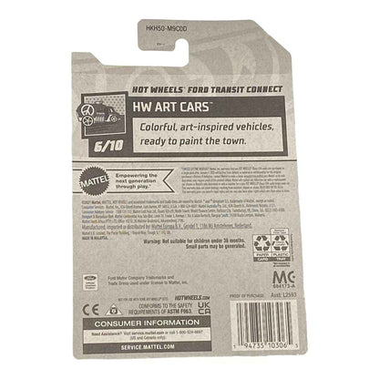 Hot Wheels Ford Transit Connect - Art Cars Series 6/10