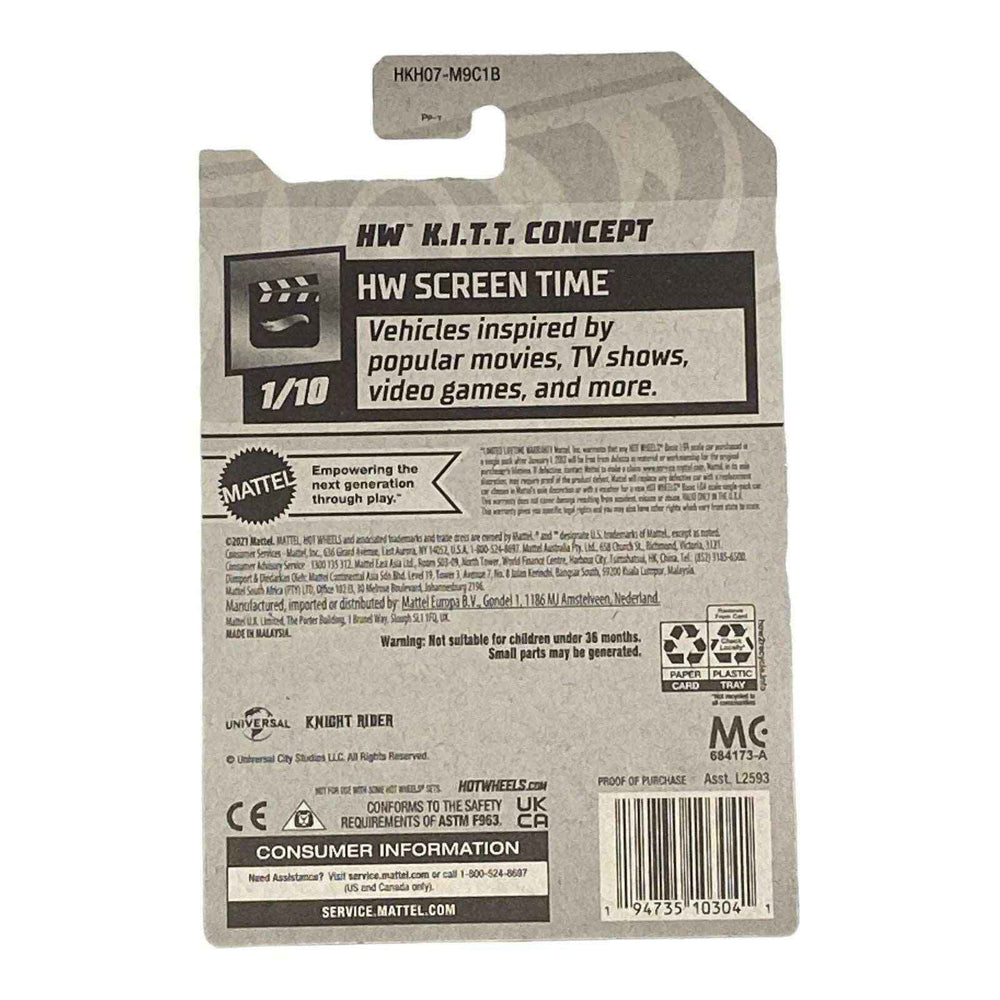 Hot Wheels HW K.I.T.T. Concept - Screen Time Series 1/10 -