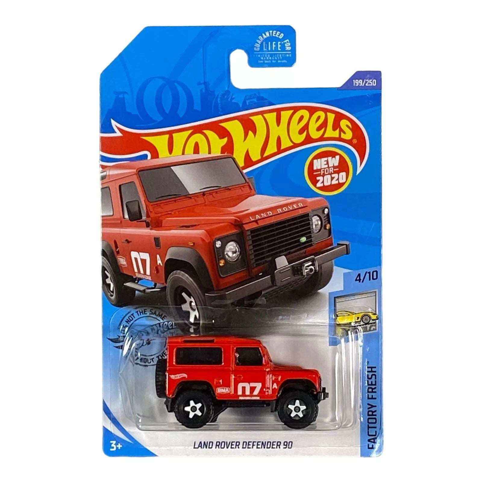 Hot Wheels Land Rover Defender 90 - Factory Fresh Series 4/10