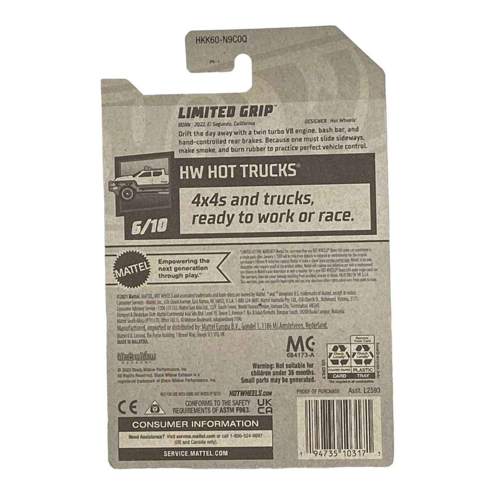 Hot Wheels Limited Grip - Hot Trucks Series 6/10 Secondary image