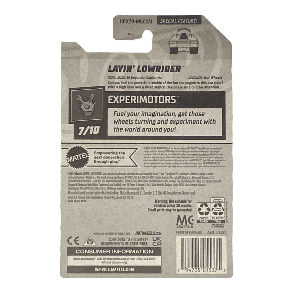 Hot Wheels Layin' Lowrider - Experimotors Series 7/10 -