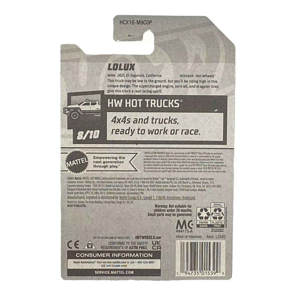 Hot Wheels Lolux - Hot Trucks Series 8/10