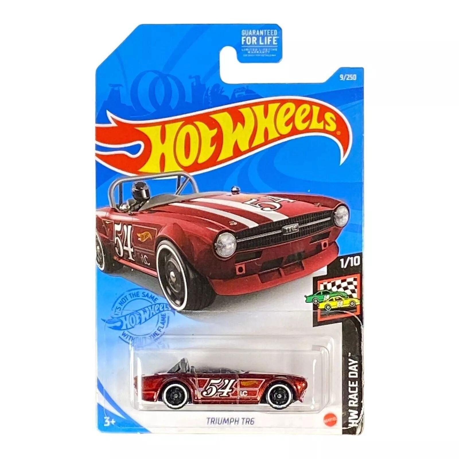 Hot Wheels Triumph TR6 - HW Race Day Series 1/10 - Collectors World Toys