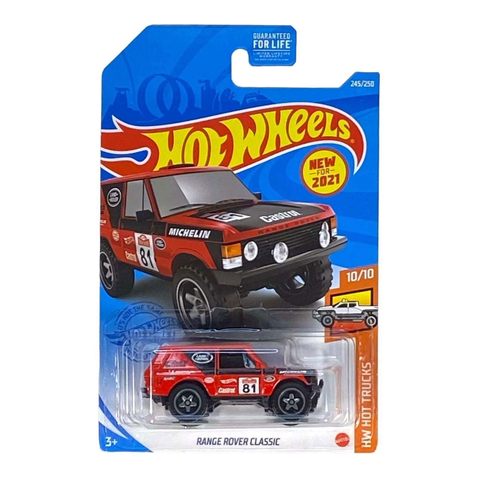 Hot Wheels Range Rover Classic - Hot Trucks Series 10/10 - Collectors World Toys