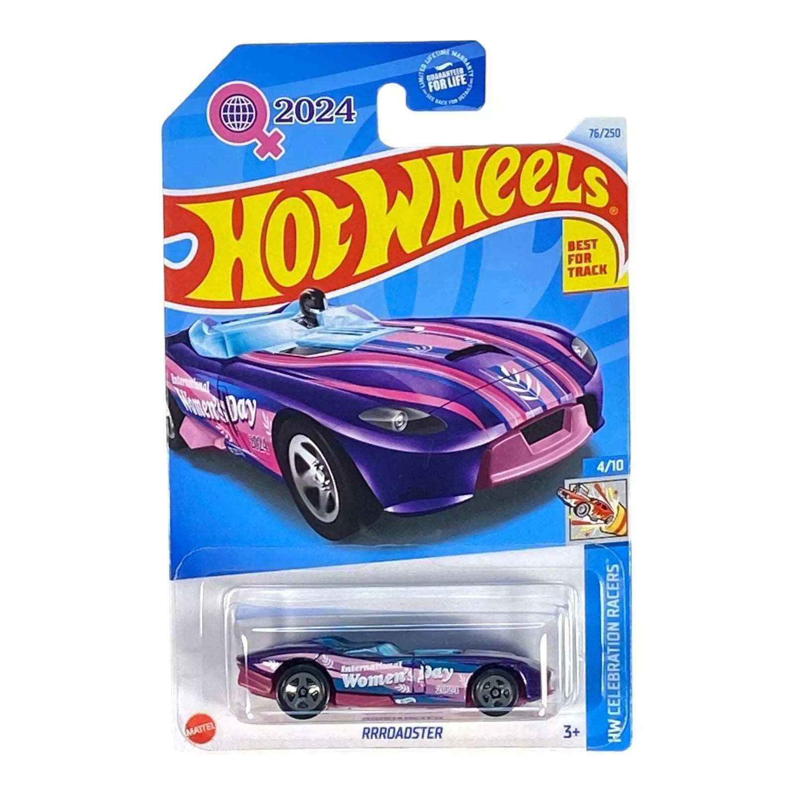 Hot Wheels Rrroadster - International Woman's Day 2024 - Celebration Racers 4/10 Main image