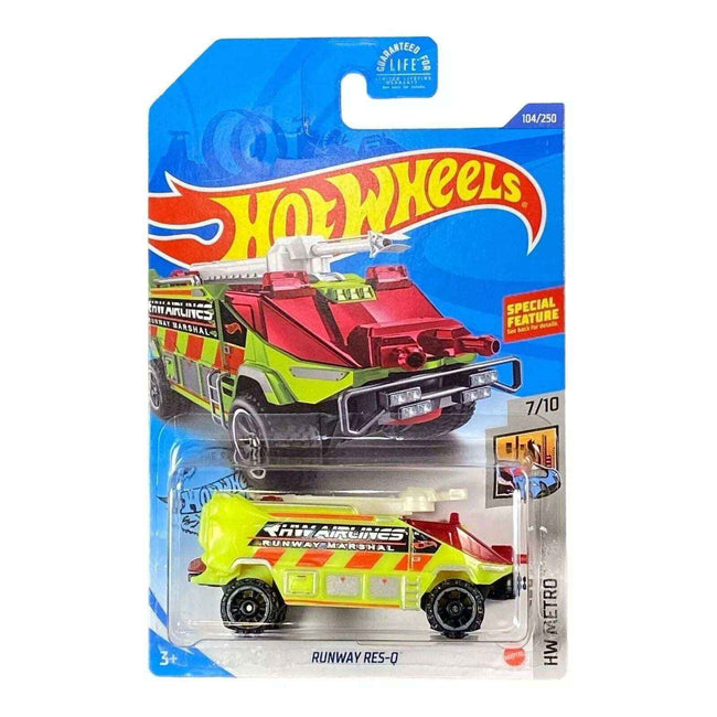 Hot Wheels Runway Res-Q - Metro Series 7/10 - Hover Image