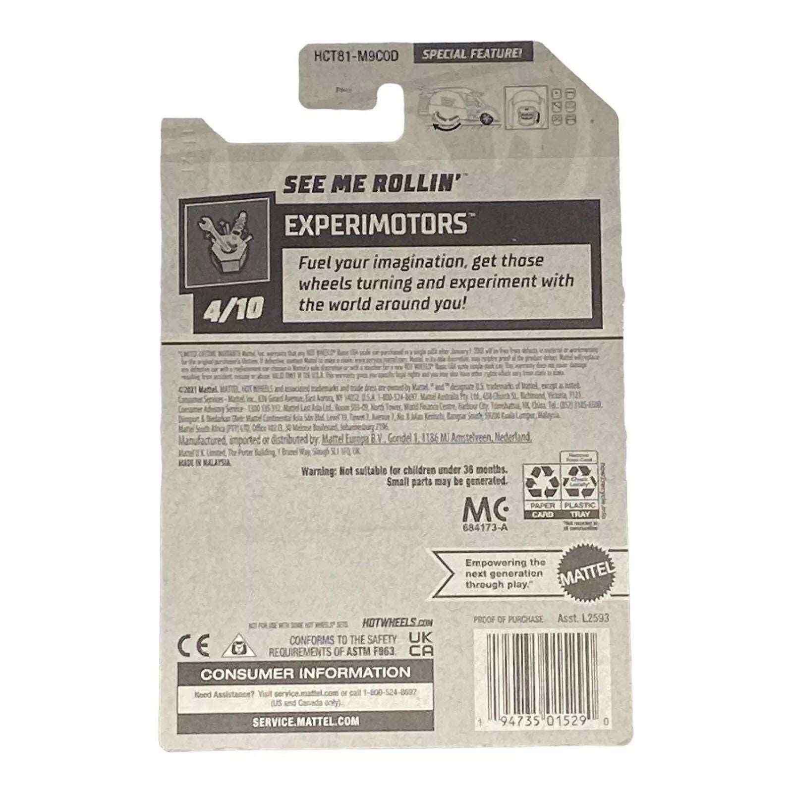 Hot Wheels See Me Rollin' - Experimotors Series 4/10