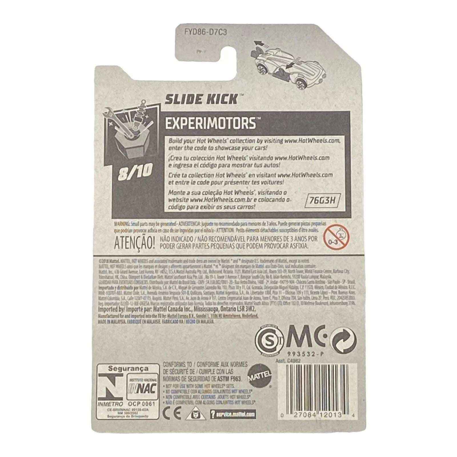 Hot Wheels Slide Kick - Experimotors Series 8/10 -