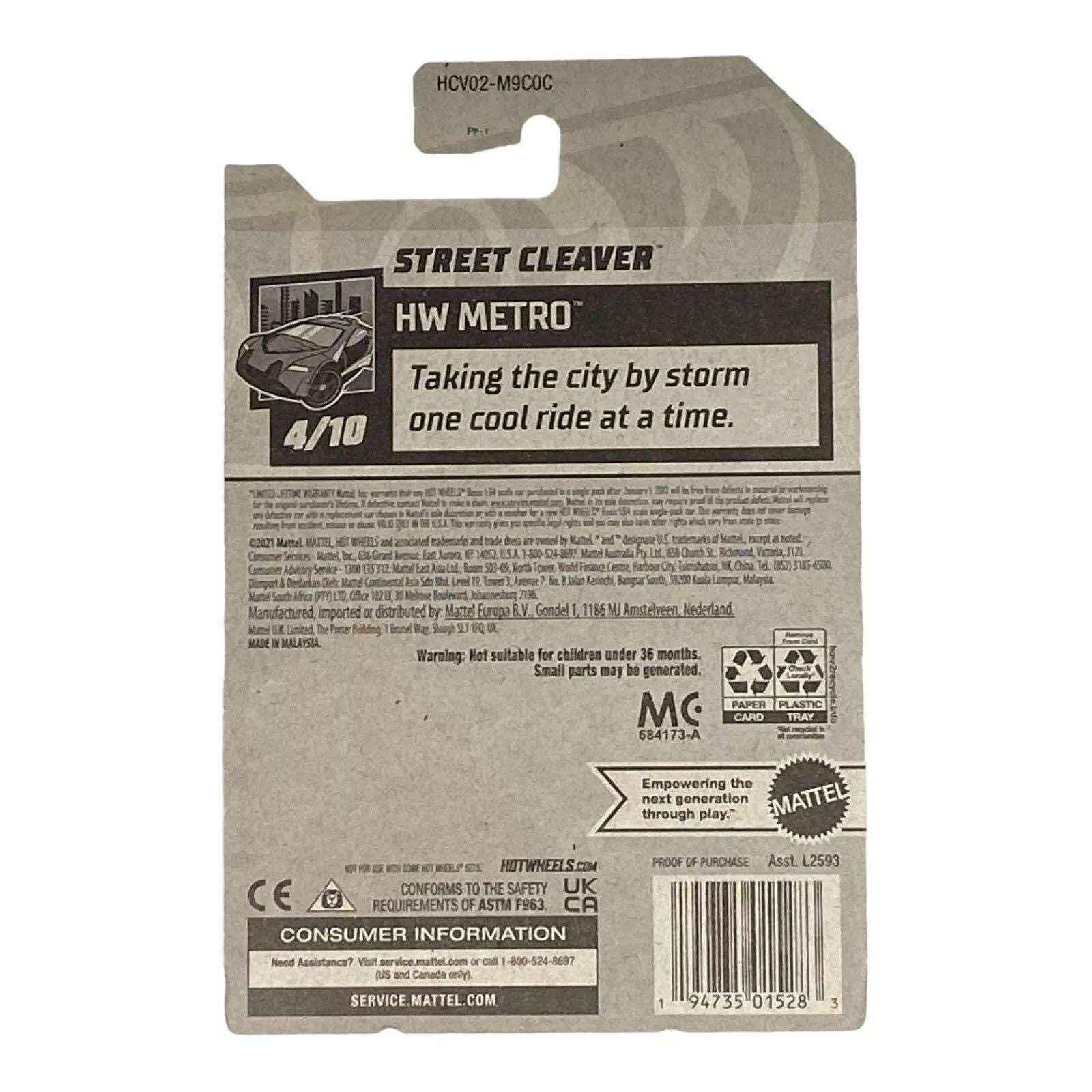 Hot Wheels Street Cleaver - Metro Series 4/10 -