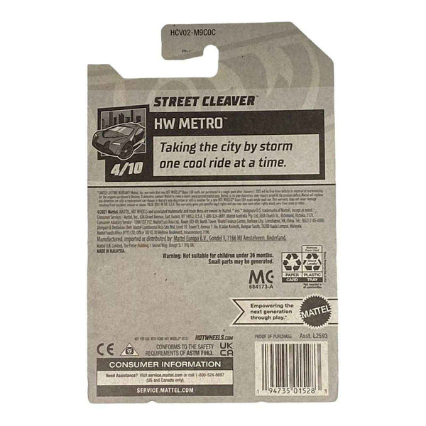 Hot Wheels Street Cleaver | Metro Series 4/10