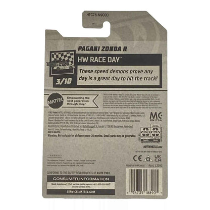 Hot Wheels Pagani Zonda R - Race Day Series 3/10