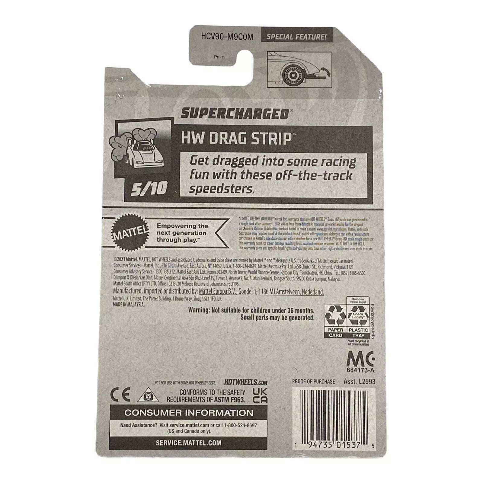 Hot Wheels Supercharged - Drag Strip Series 5/10 -