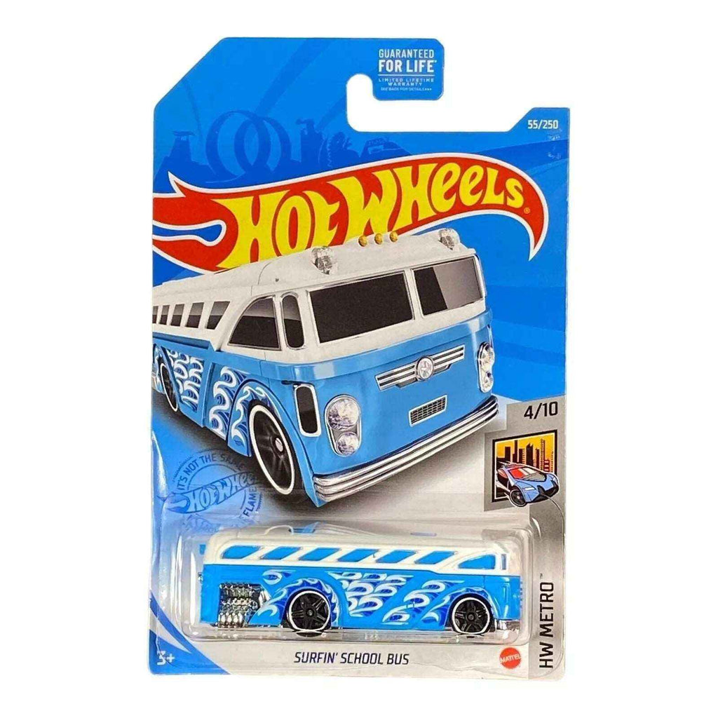 Hot Wheels Surfin' School Bus - Metro Series 4/10 -