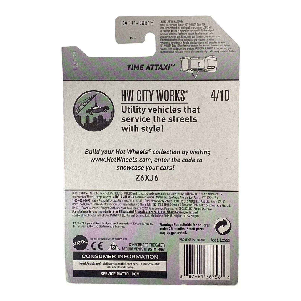 Hot Wheels Time Attaxi - Need for Speed No Limits - City Works Series 4/10 -