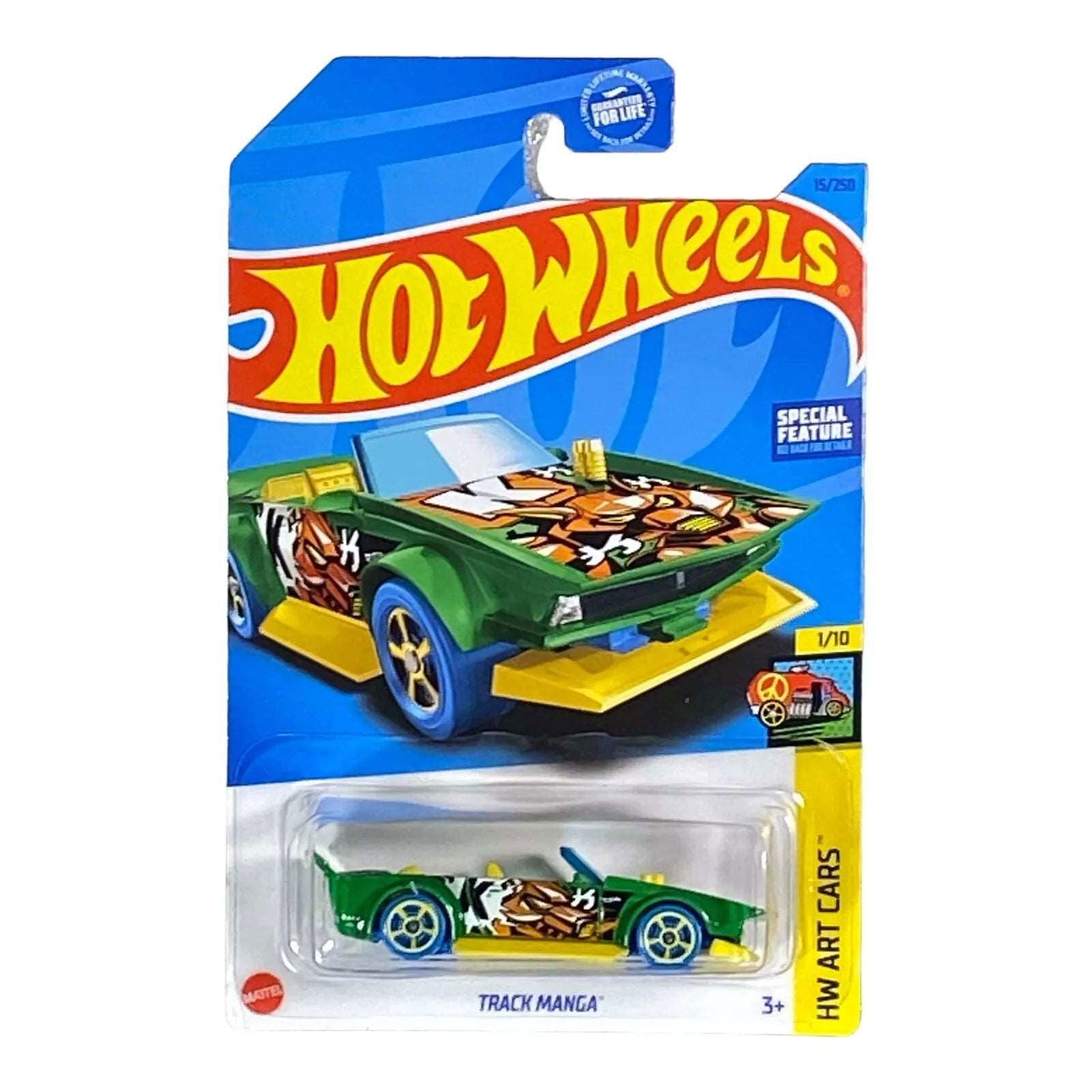 Hot Wheels Track Manga - Art Cars Series 1/10 - Collectors World Toys