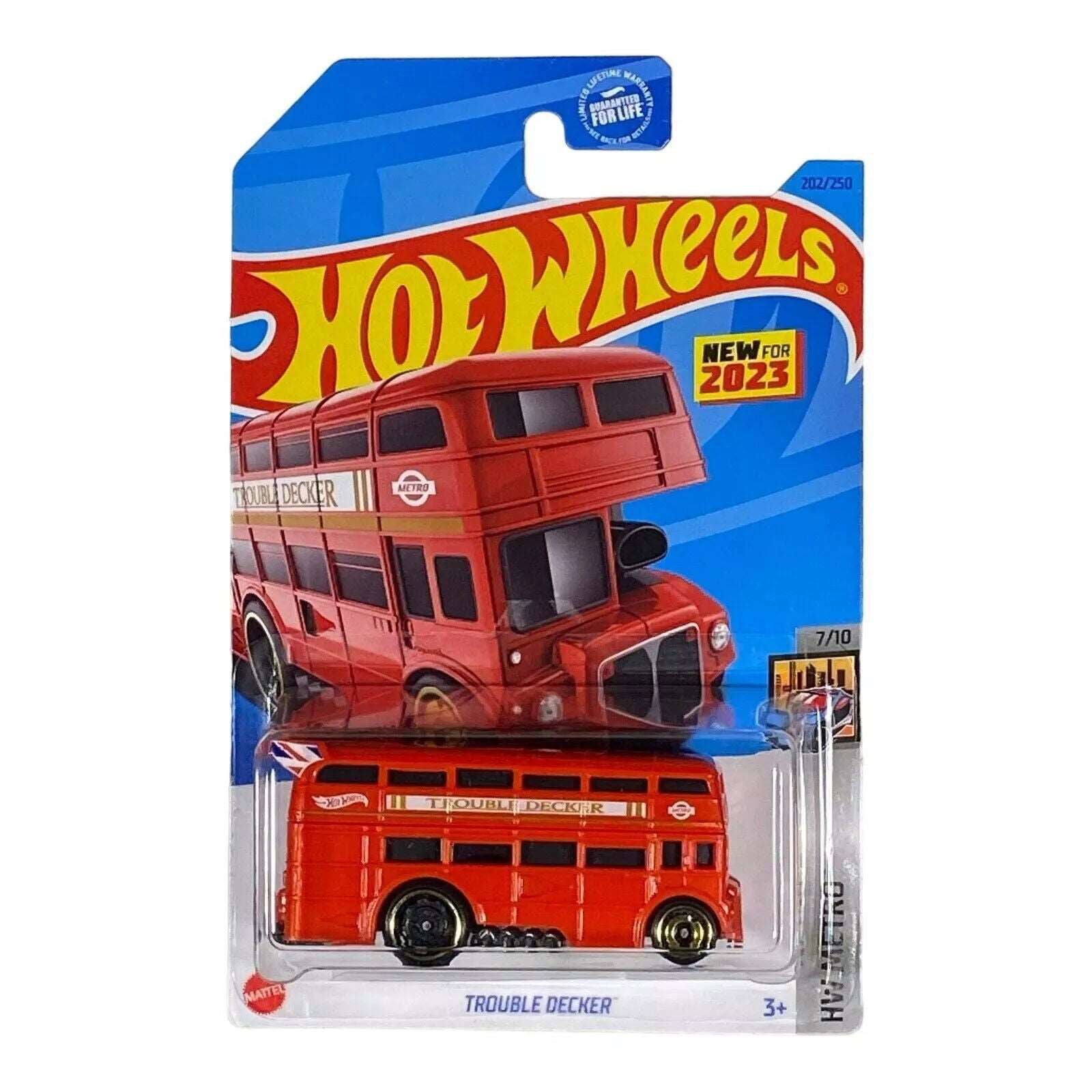 Hot Wheels Trouble Decker - Metro Series 7/10 - Collectors World Toys