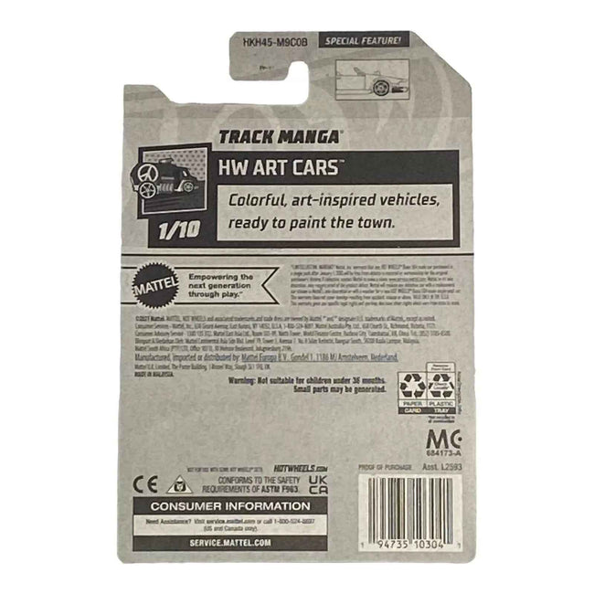 Hot Wheels Track Manga - Art Cars Series 1/10 Main Image